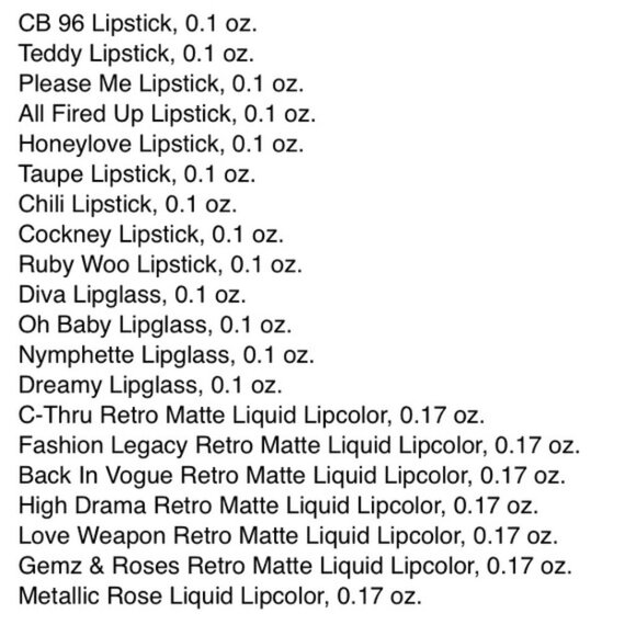 MAC COLLECTOR OF THE STARS 20 PIECE LIP KIT - BRAND NEW IN BOX LIMITED EDITION - Picture 6 of 7